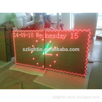 led panel light 300x300 P20 single line indoor P10 double color led display screen mini led display screencar led display screen